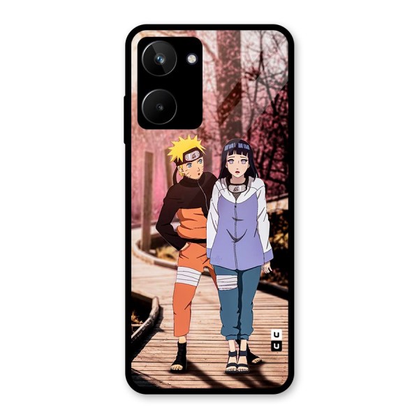 Hinata Annoyed Glass Back Case for Realme 10