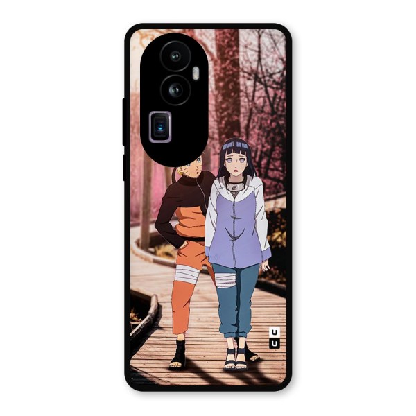 Hinata Annoyed Metal Back Case for Oppo Reno10 Pro Plus