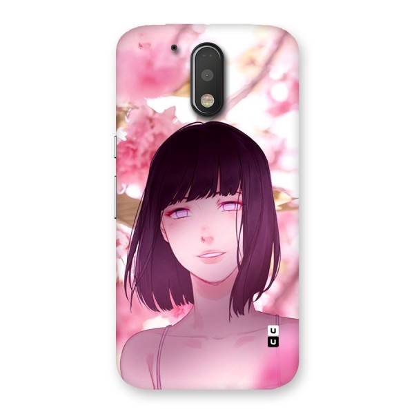Hinata Floral Back Case for Moto G4 Plus