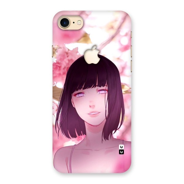Hinata Floral Back Case for iPhone 7 Apple Cut