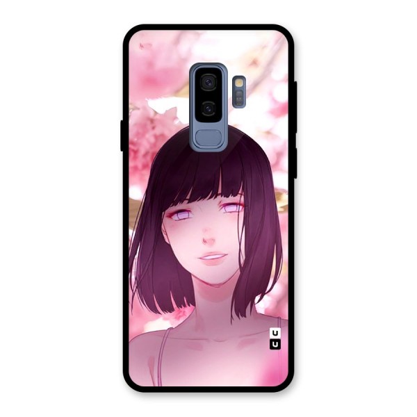 Hinata Floral Glass Back Case for Galaxy S9 Plus