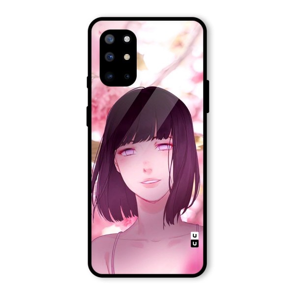 Hinata Floral Glass Back Case for OnePlus 8T