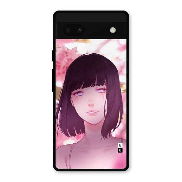 Hinata Floral Metal Back Case for Google Pixel 6a