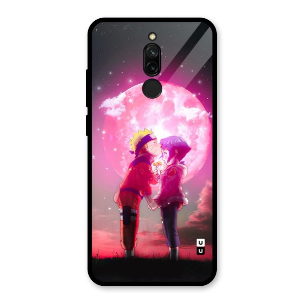 Hinata Forehead Glass Back Case for Redmi 8