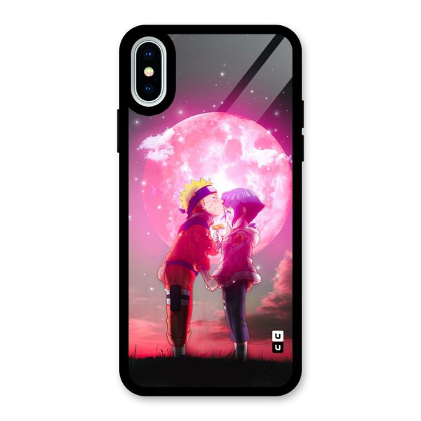 Hinata Forehead Glass Back Case for iPhone X