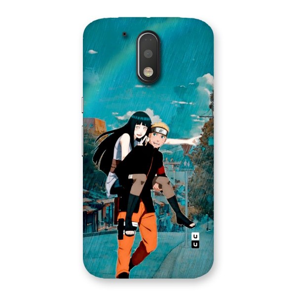 Hinata Hop Rain Back Case for Moto G4 Plus