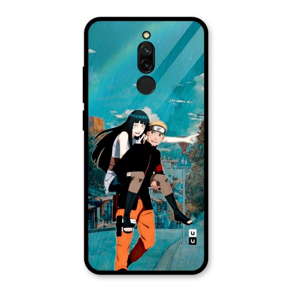 Hinata Hop Rain Glass Back Case for Redmi 8