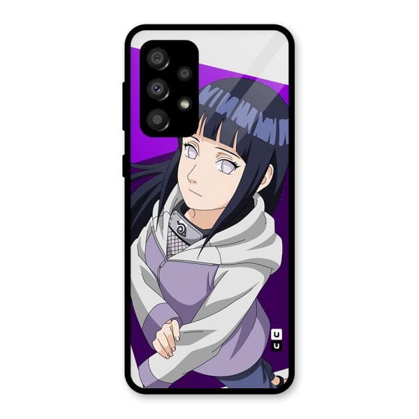 Hinata Looksup Glass Back Case for Galaxy A32