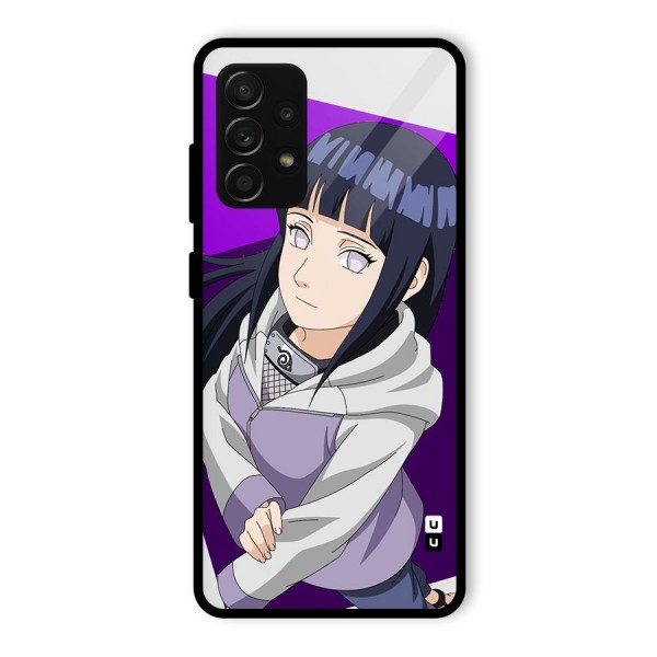 Hinata Looksup Glass Back Case for Galaxy A53 5G