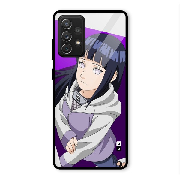 Hinata Looksup Glass Back Case for Galaxy A72