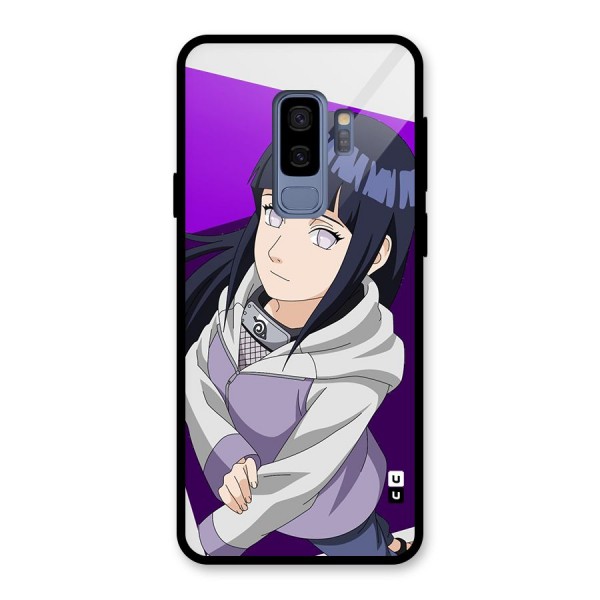 Hinata Looksup Glass Back Case for Galaxy S9 Plus
