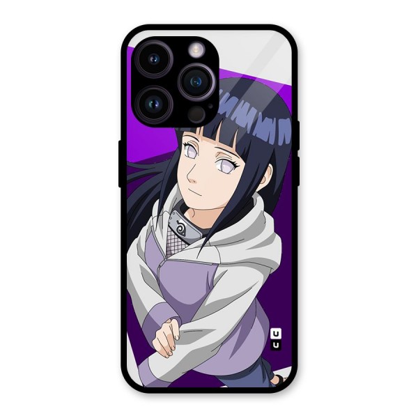 Hinata Looksup Glass Back Case for iPhone 14 Pro Max