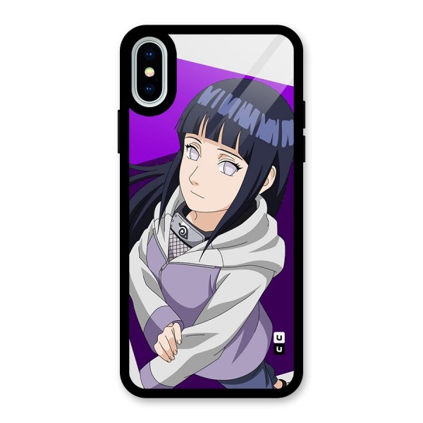 Hinata Looksup Glass Back Case for iPhone X