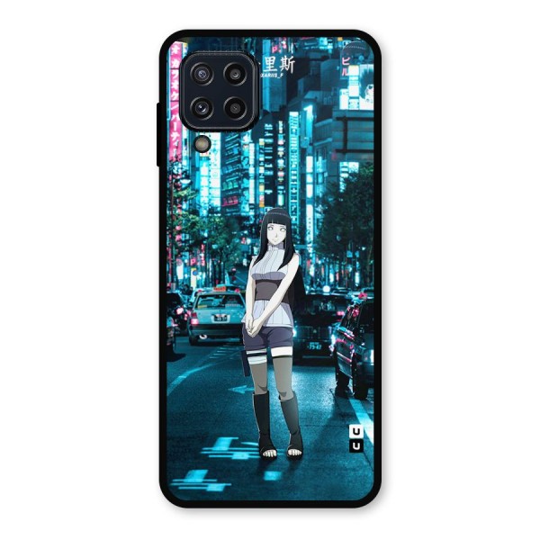 Hinata On Streets Metal Back Case for Galaxy M32