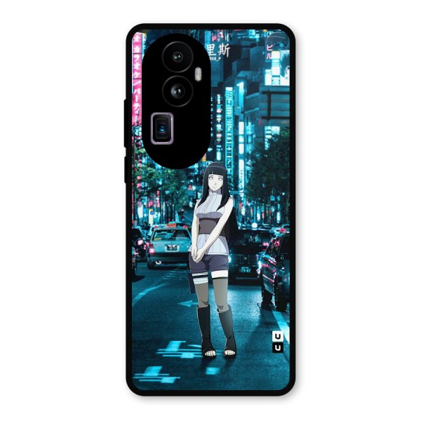 Hinata On Streets Metal Back Case for Oppo Reno10 Pro Plus