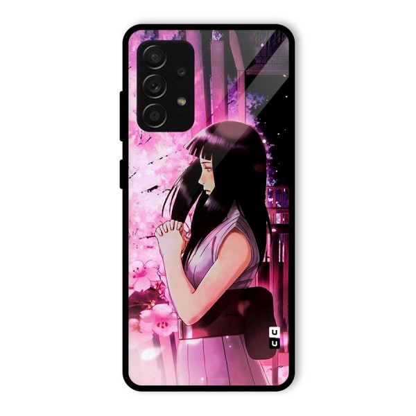 Hinata Preys Glass Back Case for Galaxy A53 5G