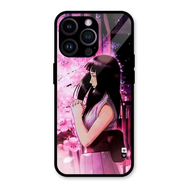 Hinata Preys Glass Back Case for iPhone 14 Pro Max