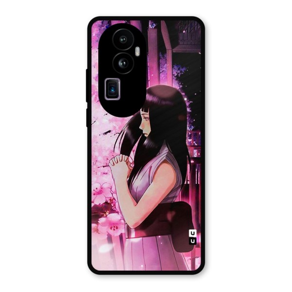 Hinata Preys Metal Back Case for Oppo Reno10 Pro Plus