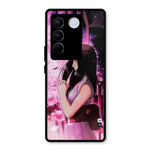 Hinata Preys Metal Back Case for Vivo V27