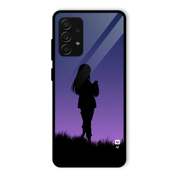 Hinata Shadow Glass Back Case for Galaxy A53 5G