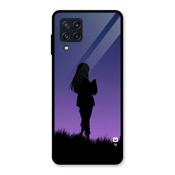 Hinata Shadow Glass Back Case for Galaxy M32