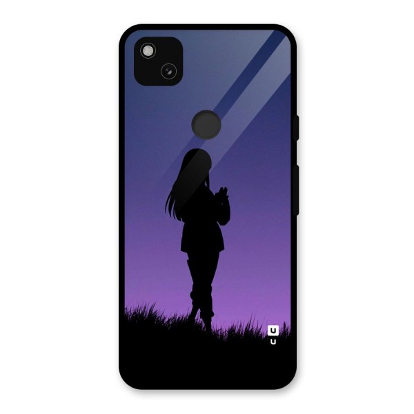 Hinata Shadow Glass Back Case for Google Pixel 4a