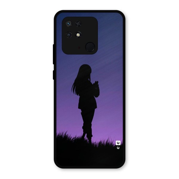 Hinata Shadow Metal Back Case for Redmi 10 Power