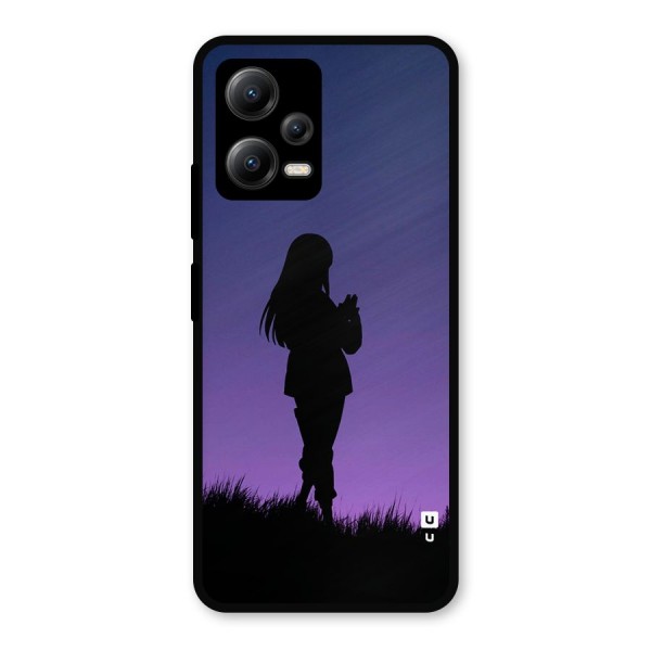 Hinata Shadow Metal Back Case for Redmi Note 12 5G