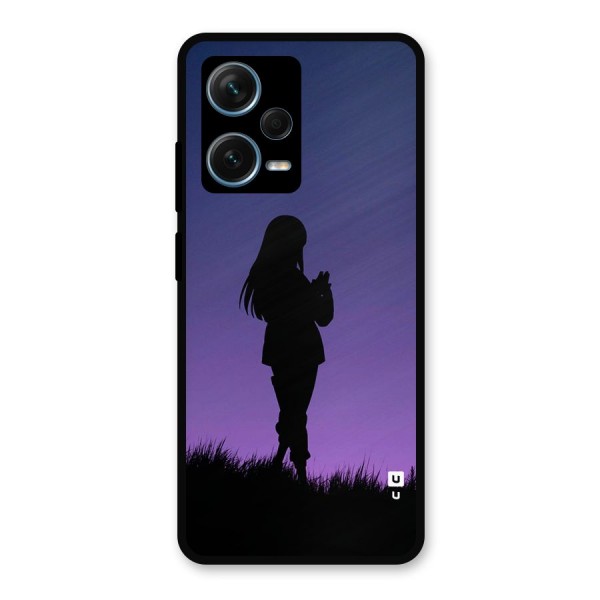 Hinata Shadow Metal Back Case for Redmi Note 12 Pro Plus 5G