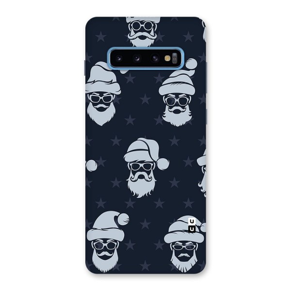 Hipster Santa Back Case for Galaxy S10 Plus