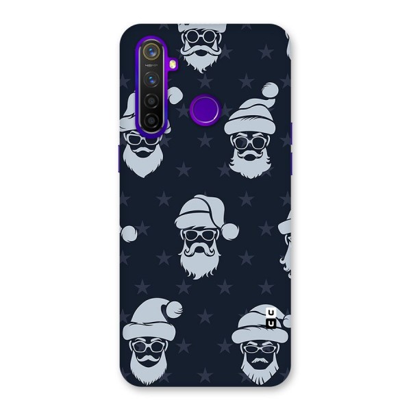 Hipster Santa Back Case for Realme 5 Pro