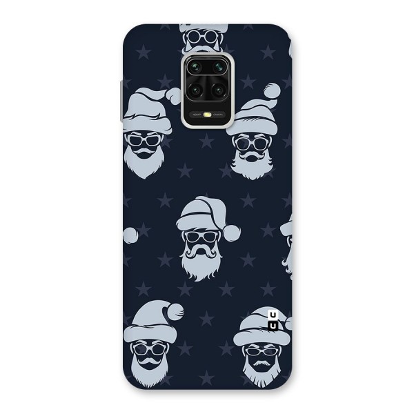 Hipster Santa Back Case for Redmi Note 9 Pro Max