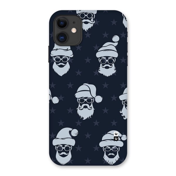 Hipster Santa Back Case for iPhone 11