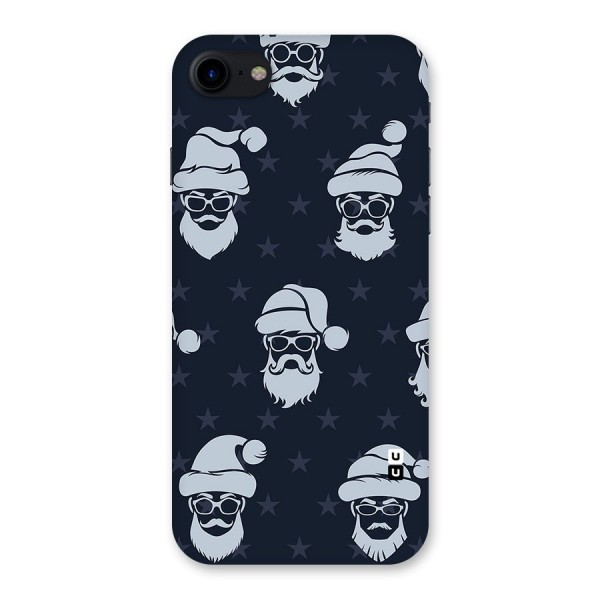 Hipster Santa Back Case for iPhone SE 2020