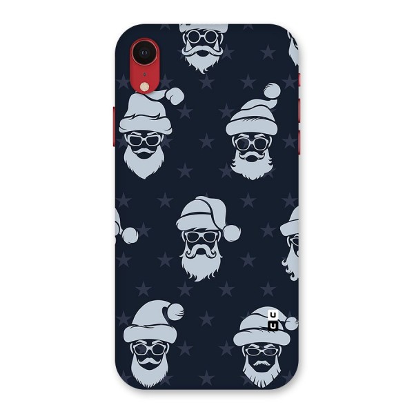 Hipster Santa Back Case for iPhone XR