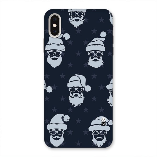 Hipster Santa Back Case for iPhone XS Max