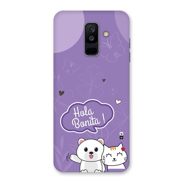 Hola Bonita Back Case for Galaxy A6 Plus