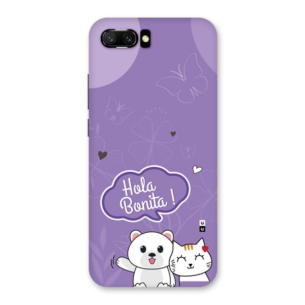 Hola Bonita Back Case for Honor 10