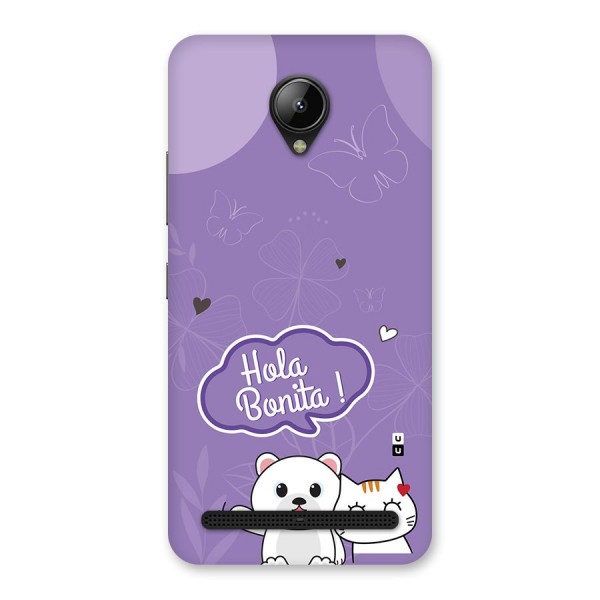 Hola Bonita Back Case for Lenovo C2