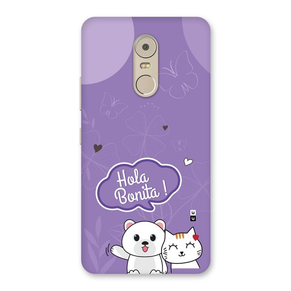 Hola Bonita Back Case for Lenovo K6 Note