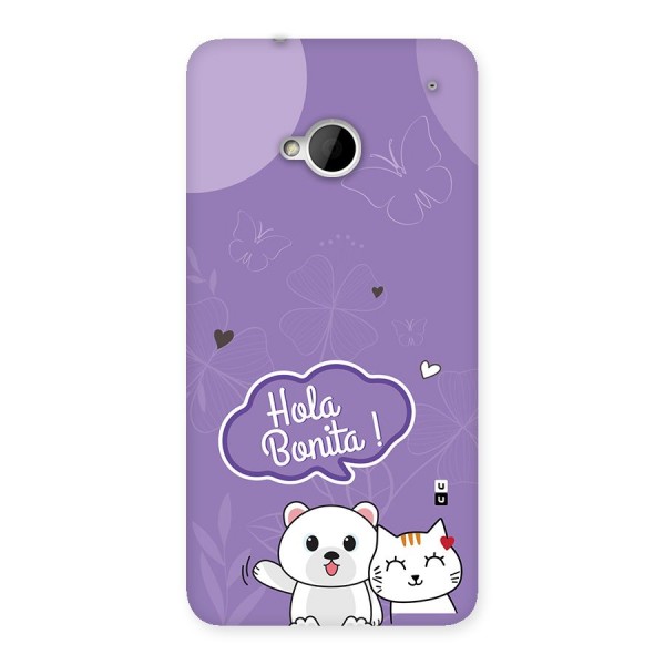 Hola Bonita Back Case for One M7 (Single Sim)
