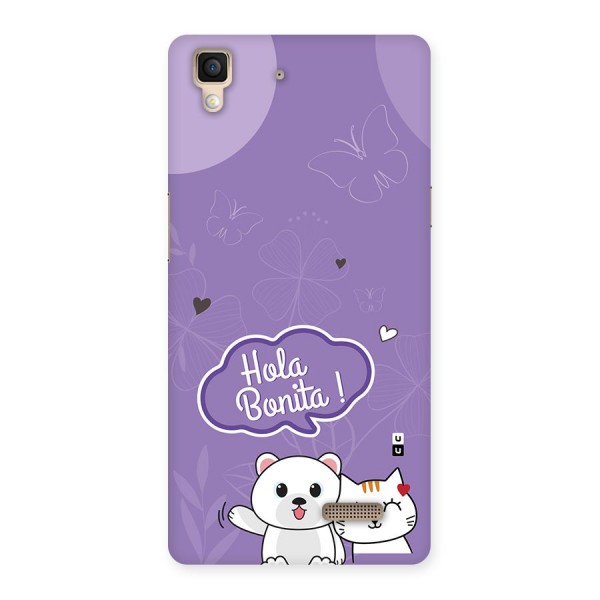 Hola Bonita Back Case for Oppo R7