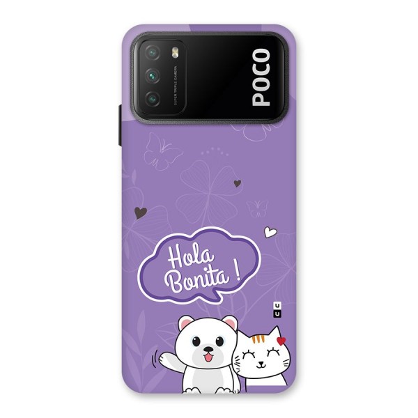 Hola Bonita Back Case for Poco M3