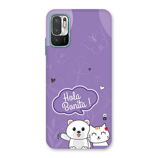 Hola Bonita Back Case for Redmi Note 10T 5G