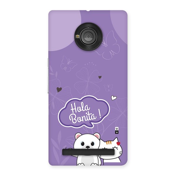 Hola Bonita Back Case for Yuphoria