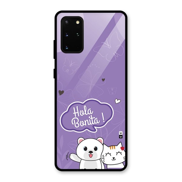 Hola Bonita Glass Back Case for Galaxy S20 Plus