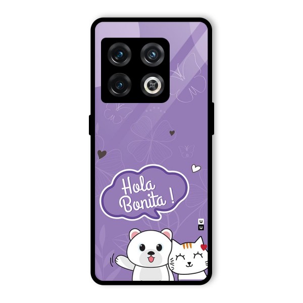 Hola Bonita Glass Back Case for OnePlus 10 Pro 5G