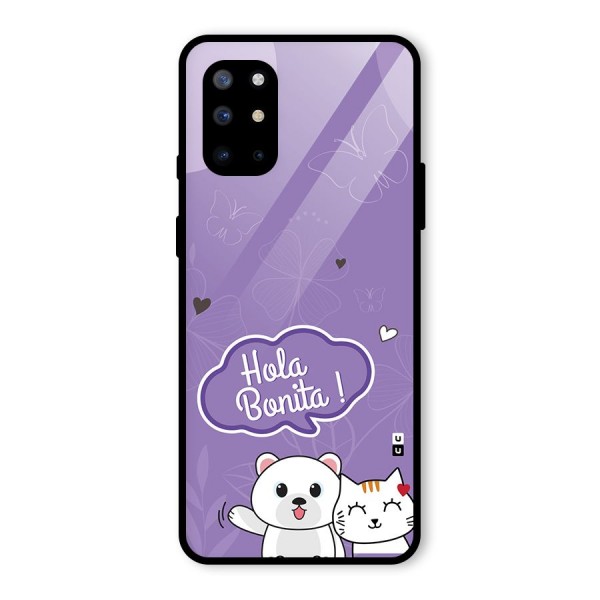 Hola Bonita Glass Back Case for OnePlus 8T