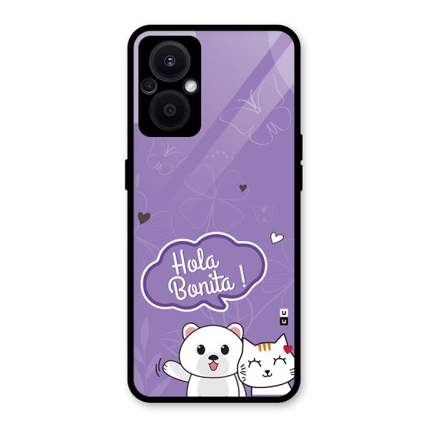 Hola Bonita Glass Back Case for Oppo F21s Pro 5G