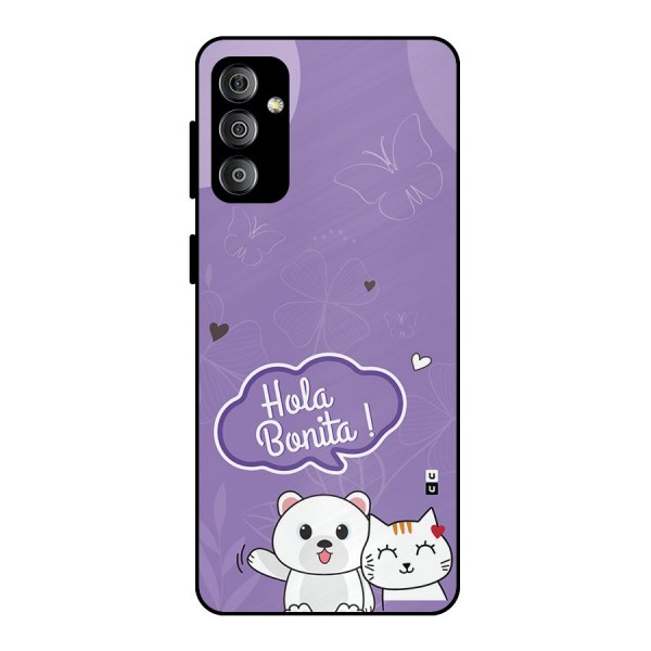 Hola Bonita Metal Back Case for Galaxy F23